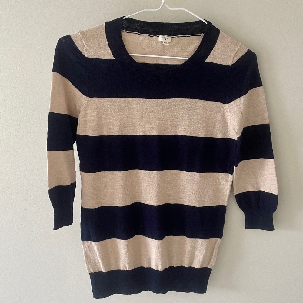 J. Crew striped sweater